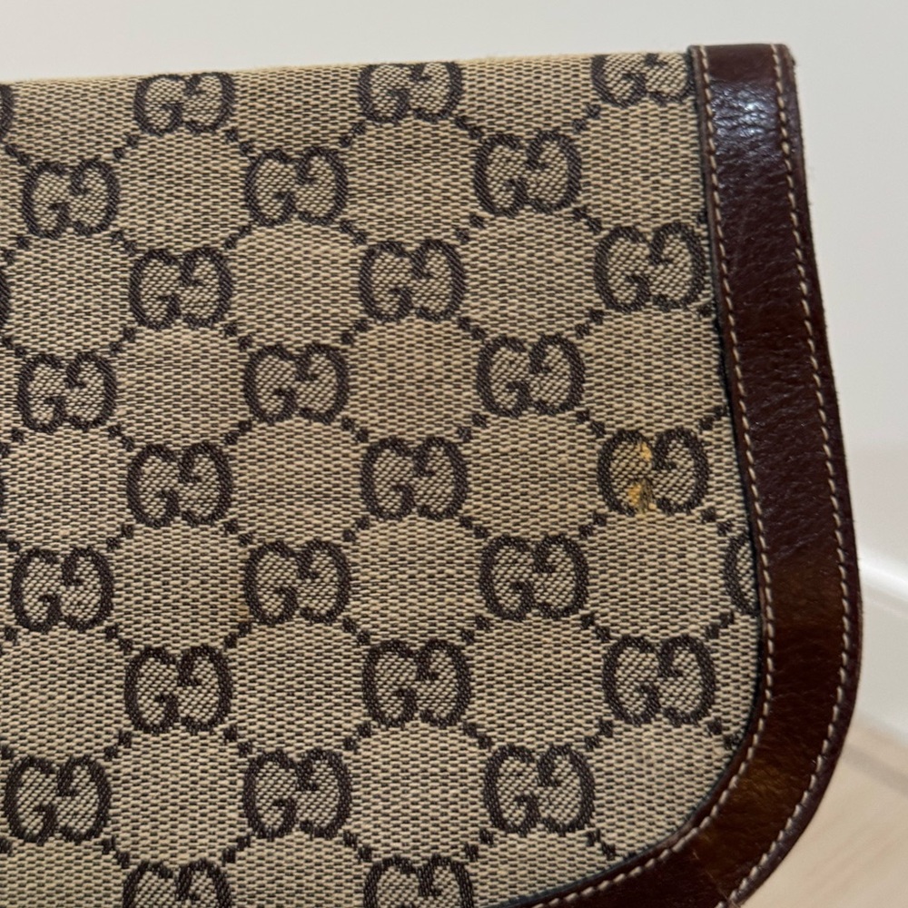 Gucci GG Monogram Vintage Clutch - Picture 5 of 8